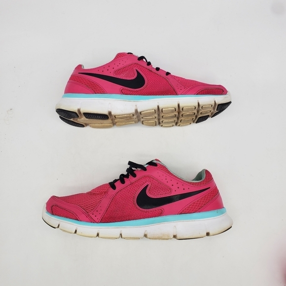 Nike Shoes Women's 9.5 Flex Experience RN 2' 599538-602 Pink Blue Sneakers - Picture 7 of 11